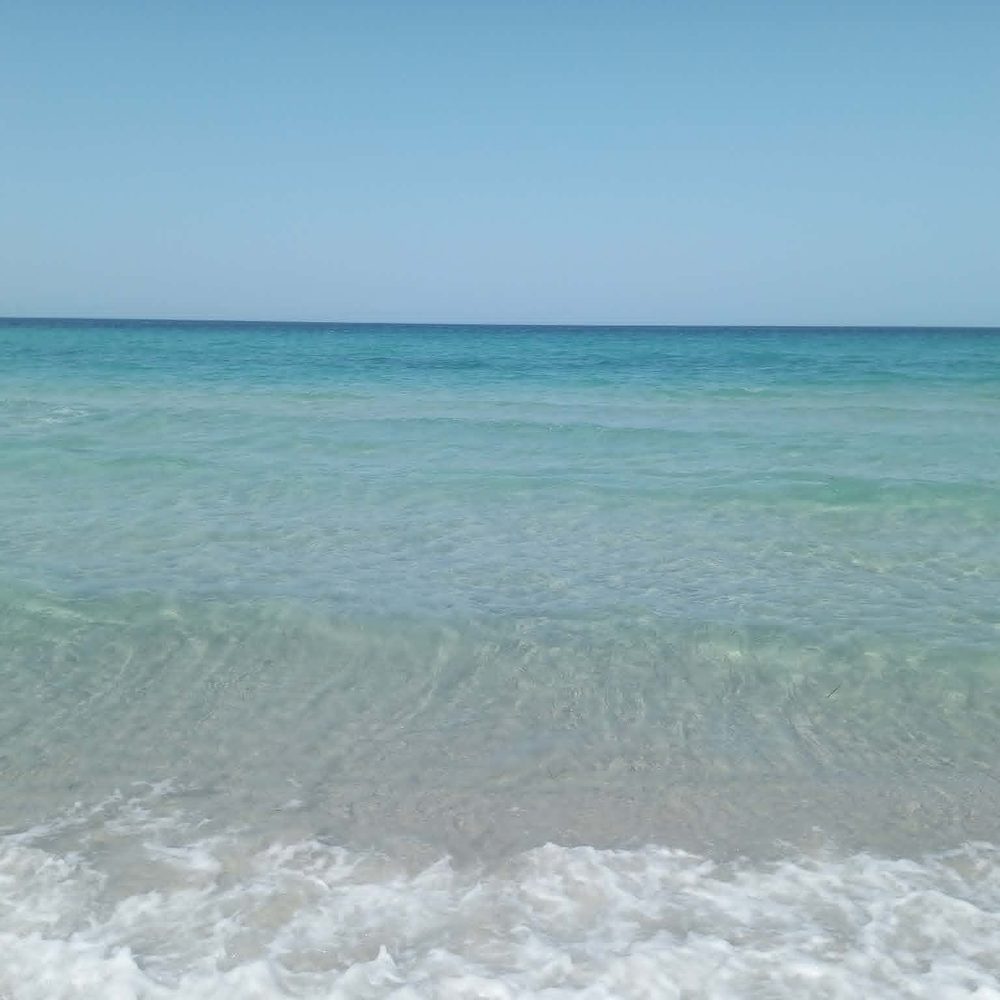 Mare turchese in Tunisia
